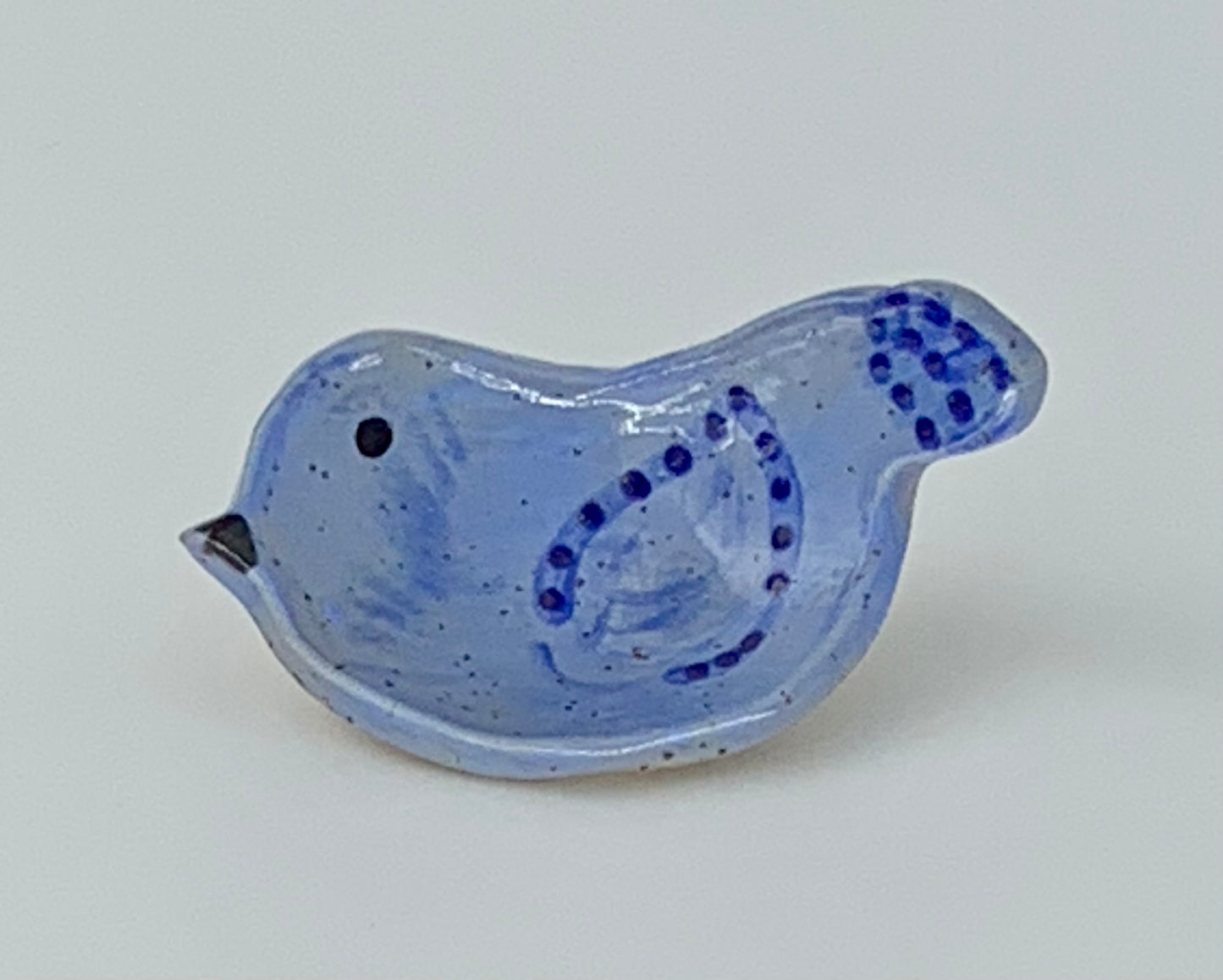 Small  Blue Bird Bowl
